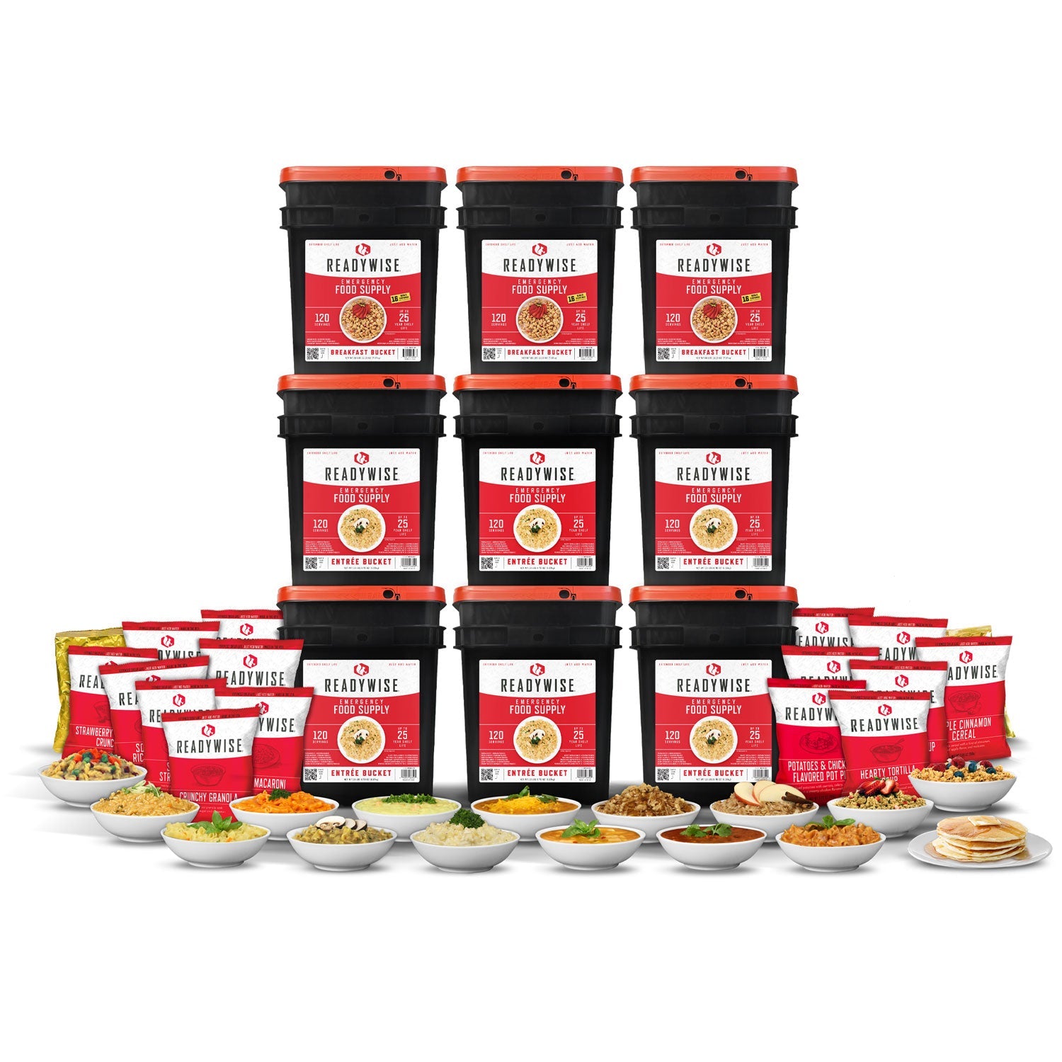1080 Servings Package of Long Term Emergency Food Supply