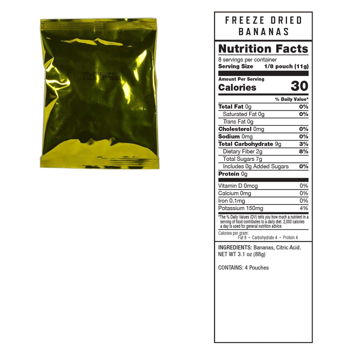 120 Servings Freeze Dried Fruit Bucket