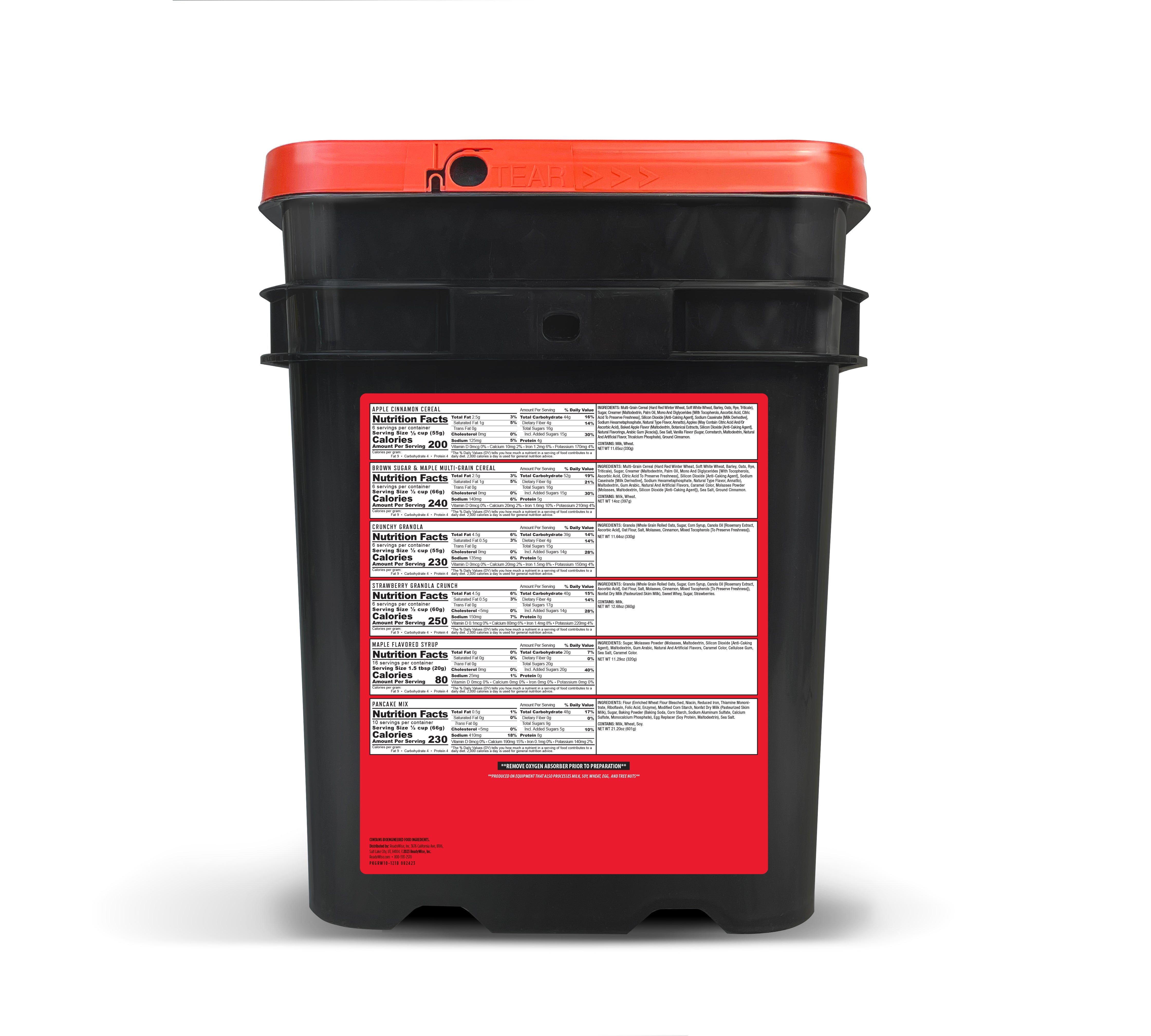 1080 Servings Package of Long Term Emergency Food Supply