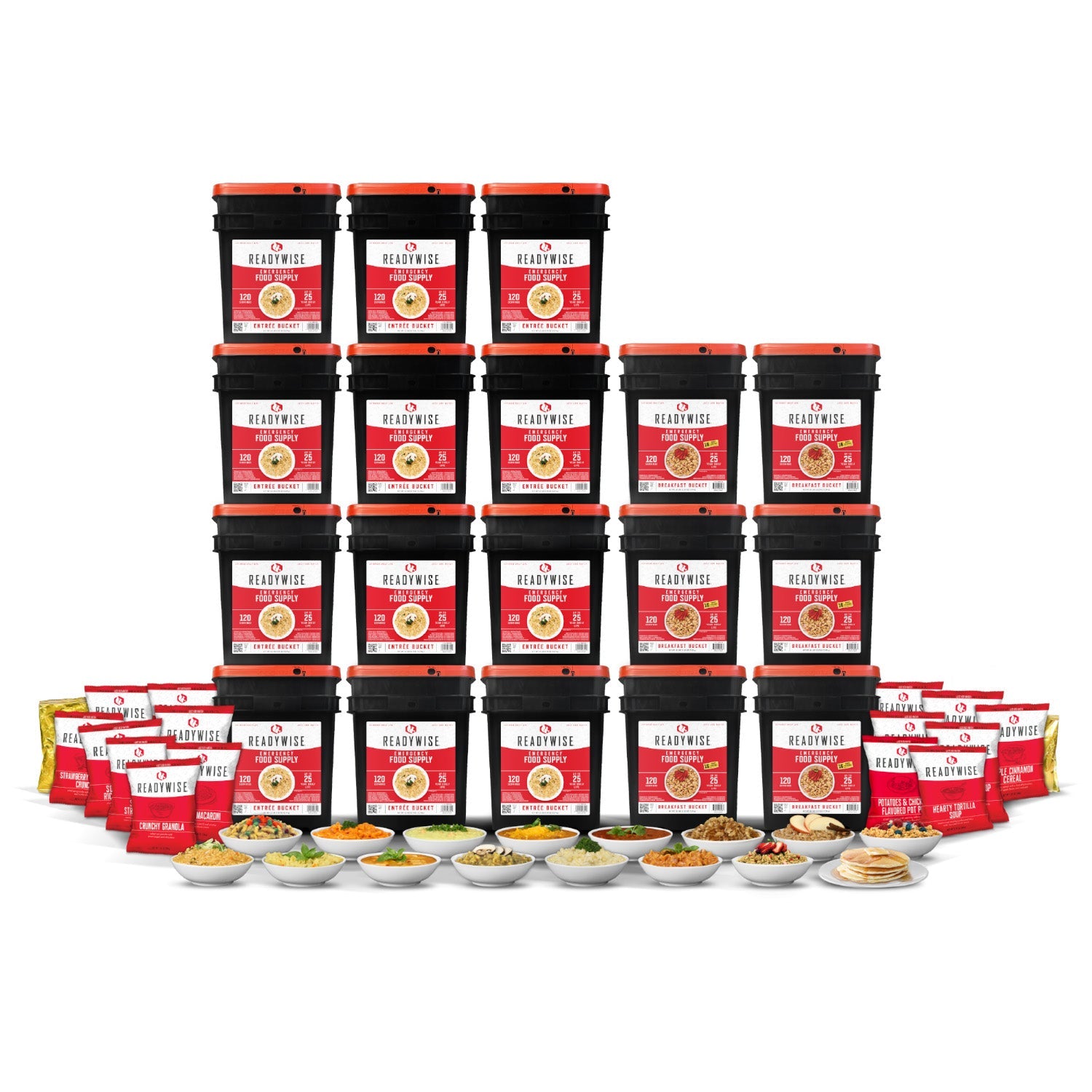 2160 Servings Package of Long Term Emergency Food Supply