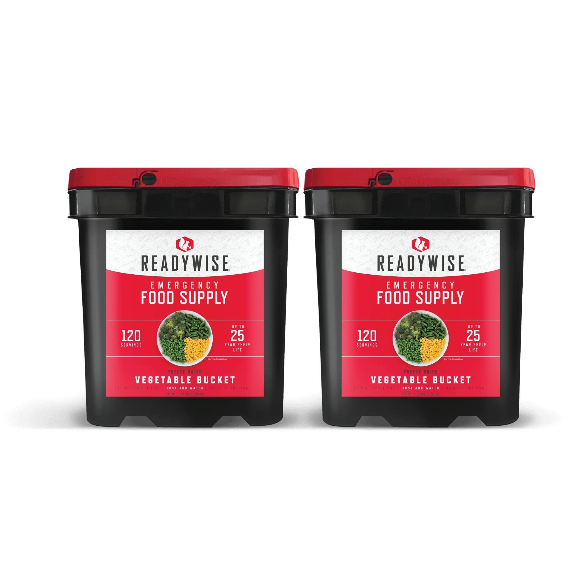 240 Servings Freeze Dried Vegetable Bundle