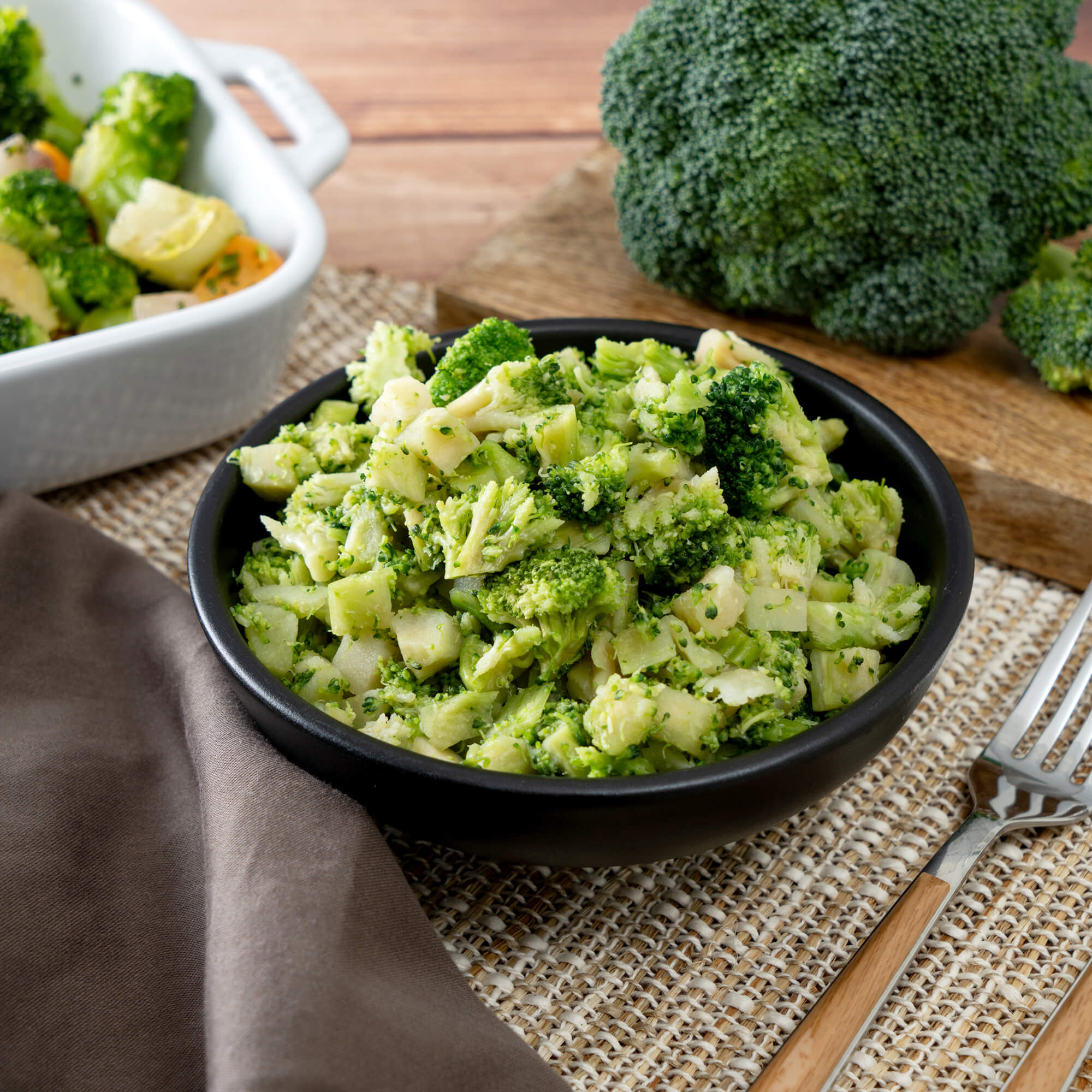 Freeze-Dried Buttered Broccoli - 12 Servings #10 Can