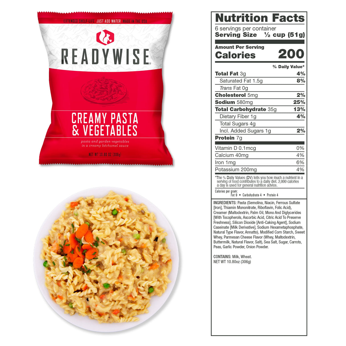 240 Servings Package of Long Term Emergency Food Supply