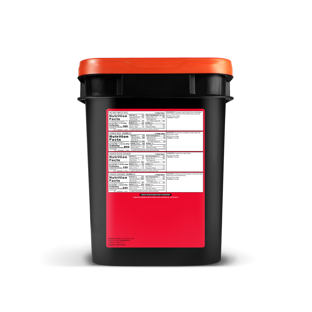 Meat and Rice Bucket