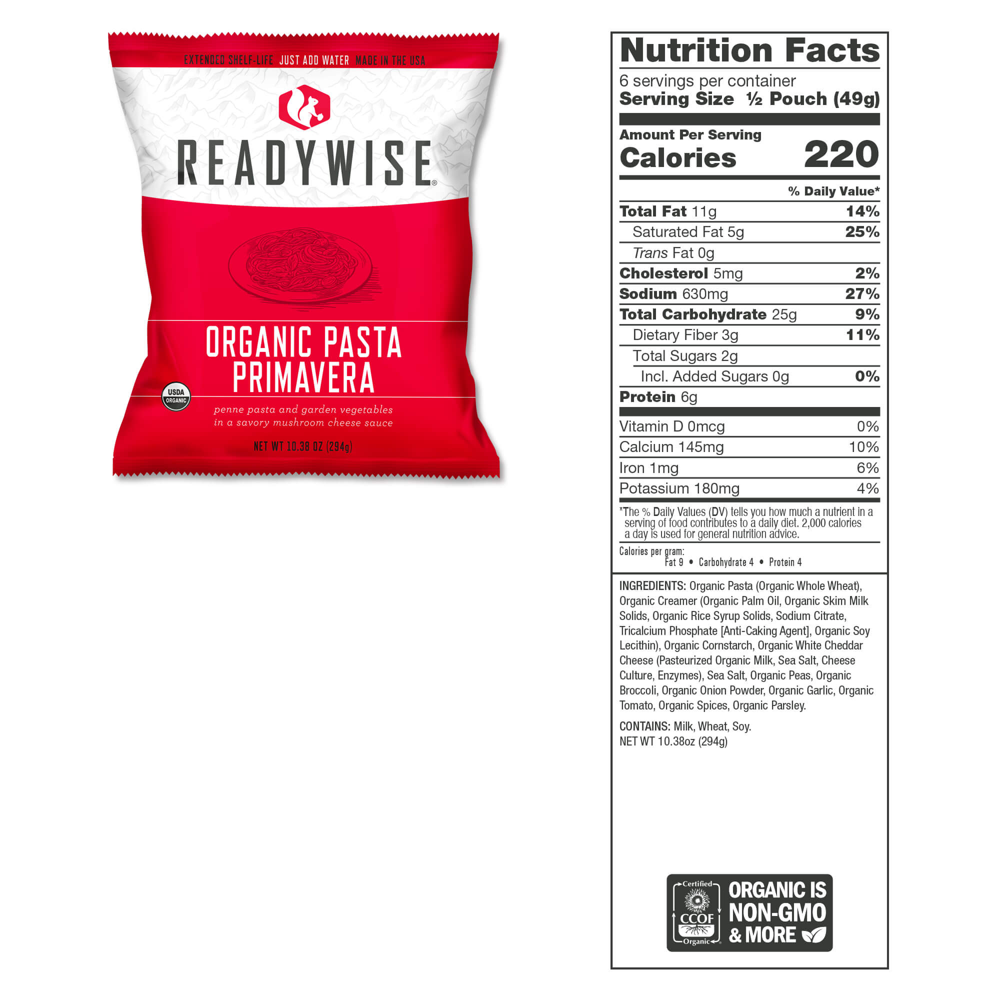 90 Servings Organic Bucket