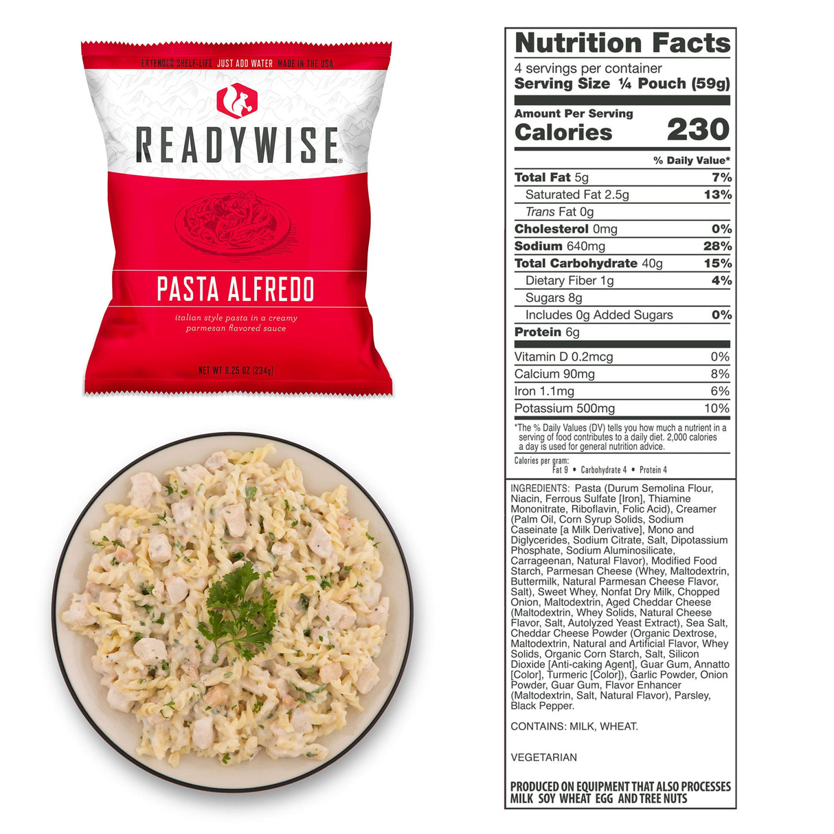 1080 Servings Package of Long Term Emergency Food Supply