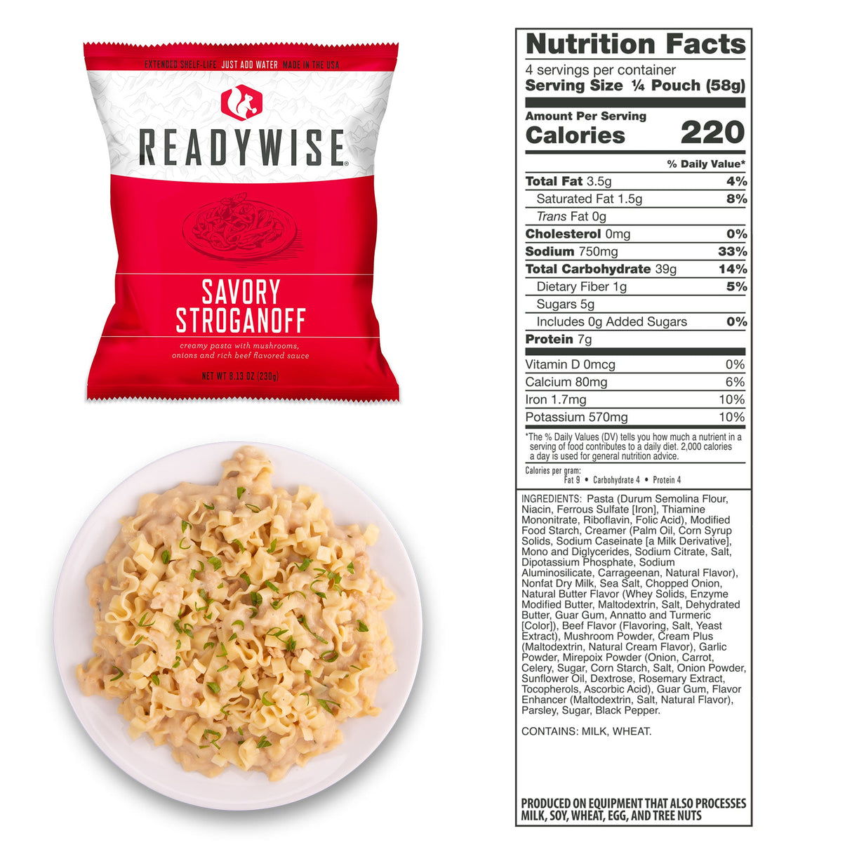 1080 Servings Package of Long Term Emergency Food Supply