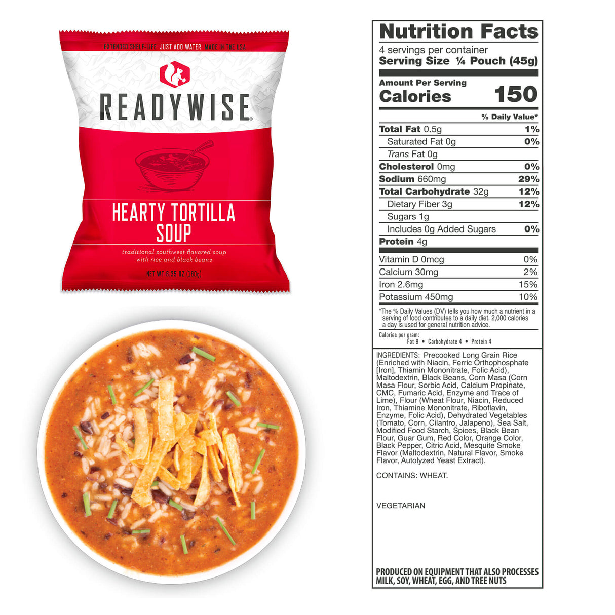1080 Servings Package of Long Term Emergency Food Supply