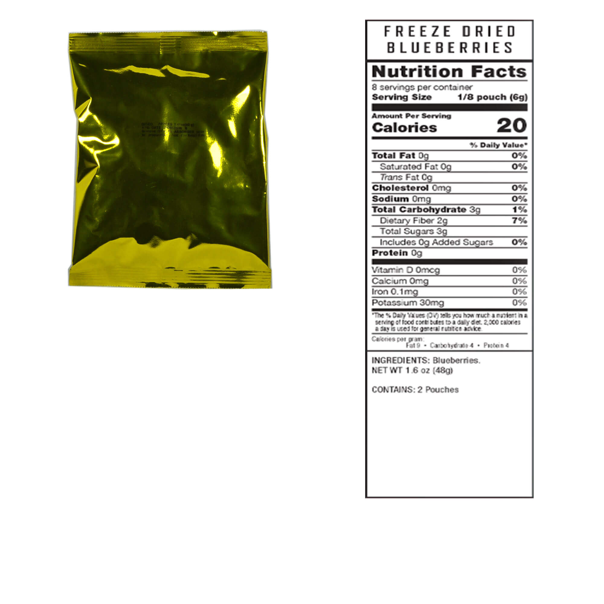 480 Servings Freeze Dried Fruit Bundle