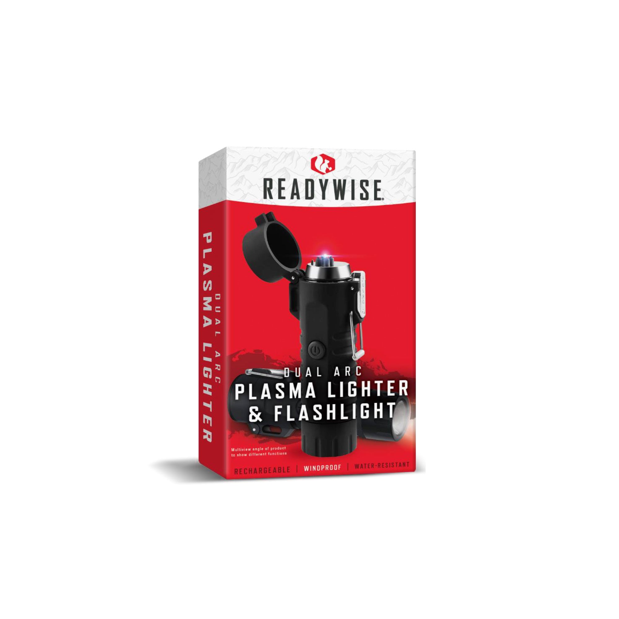 ReadyWise Plasma Lighter with Flashlight