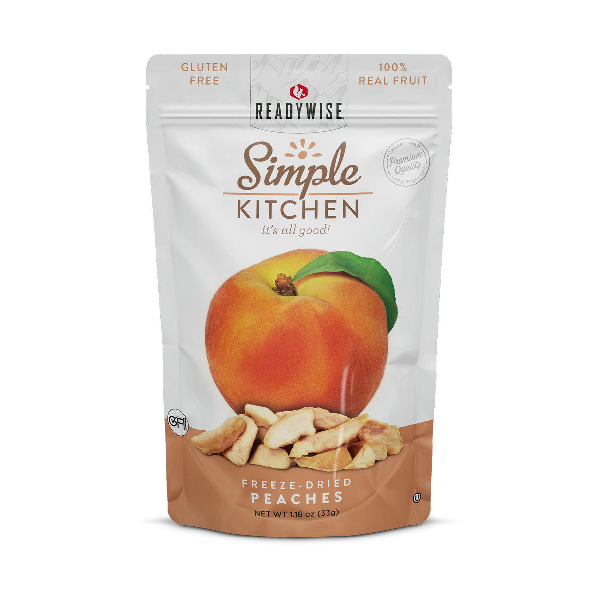 Freeze-Dried Peaches - 6 Pack