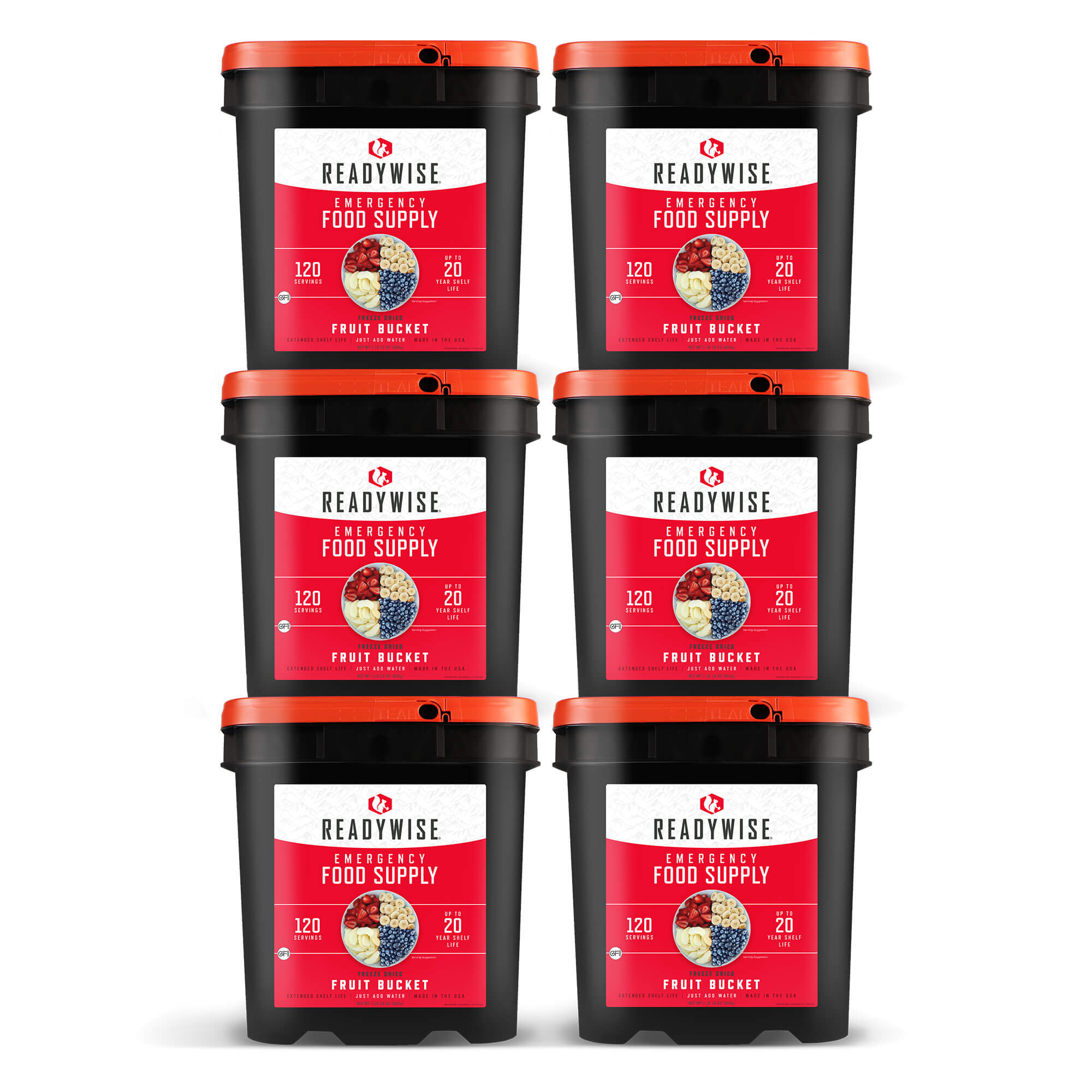 720 Servings Freeze Dried Fruit Bundle