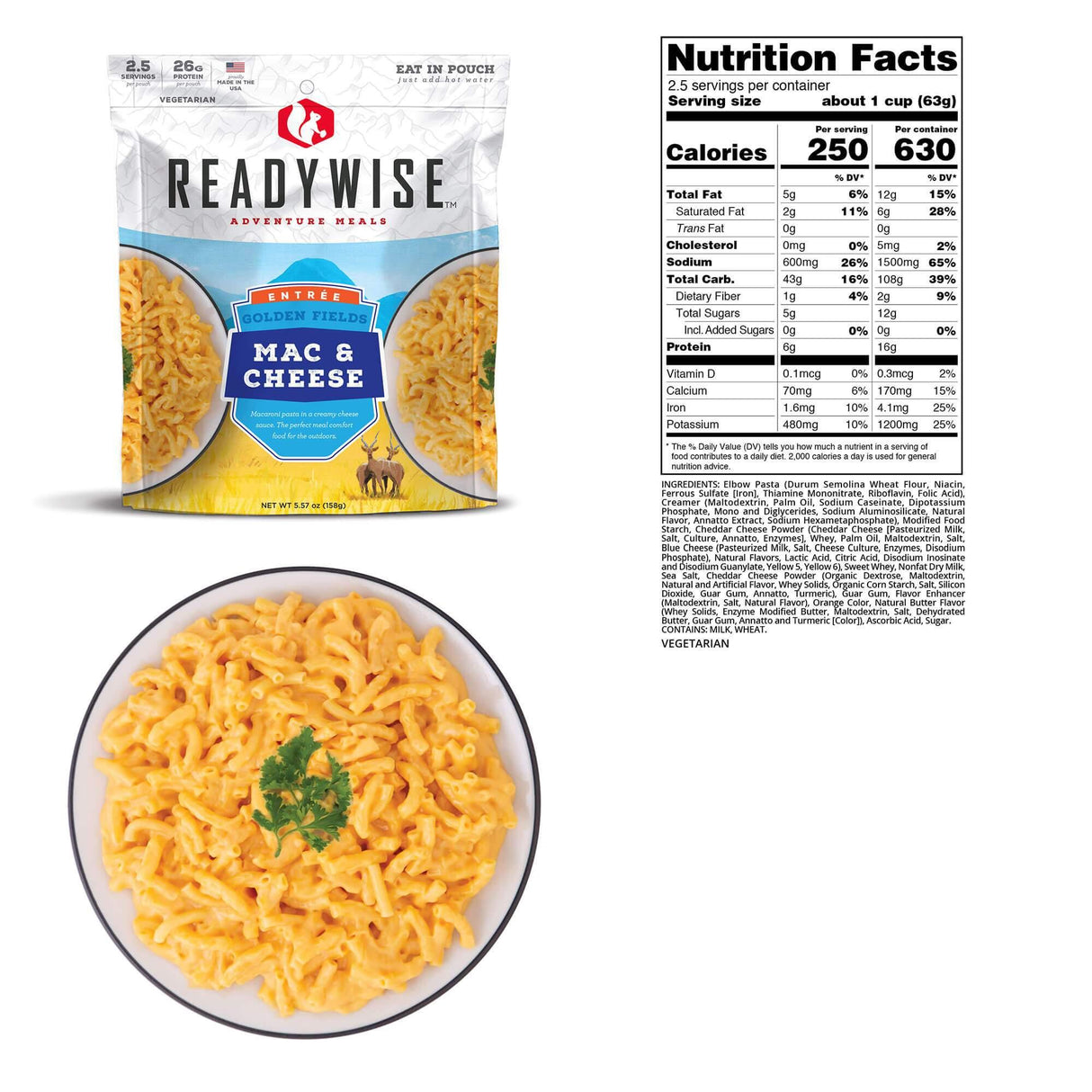 Golden Fields Mac & Cheese