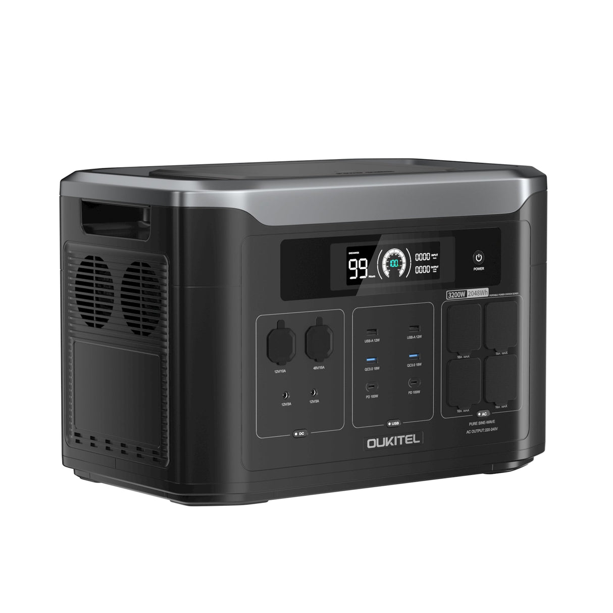 Supply America BP3000E Portable Power Station 3200W | 2048Wh
