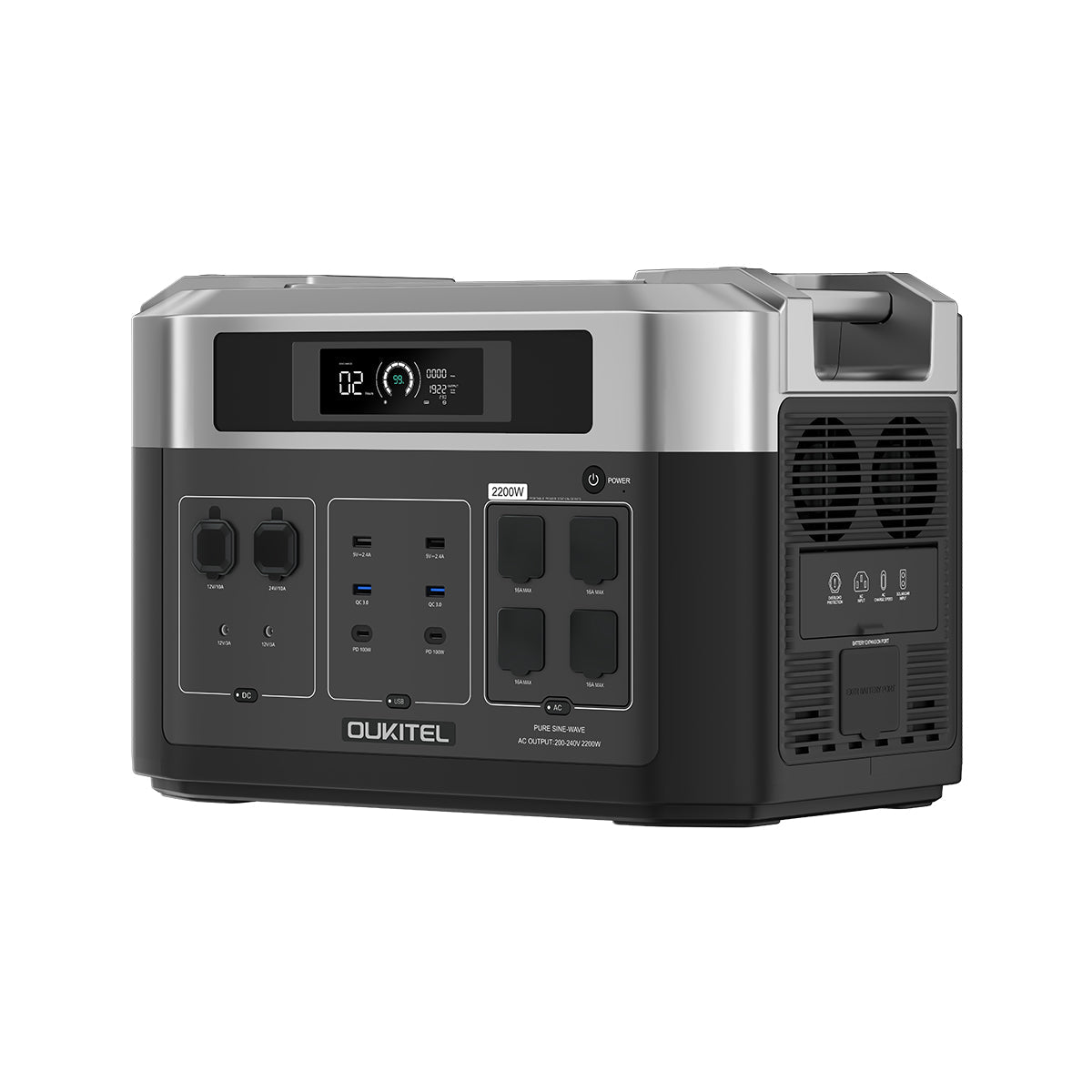 Supply America BP2000-UK Portable Power Station 2200W