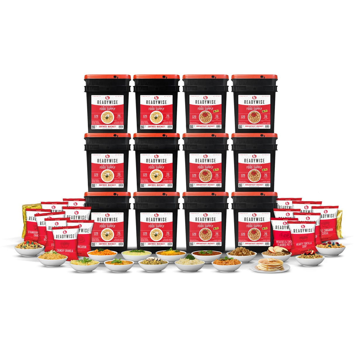 1440 Servings Package of Long Term Emergency Food Supply