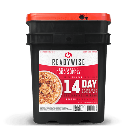 14 Day Emergency Food Bucket - NEW!