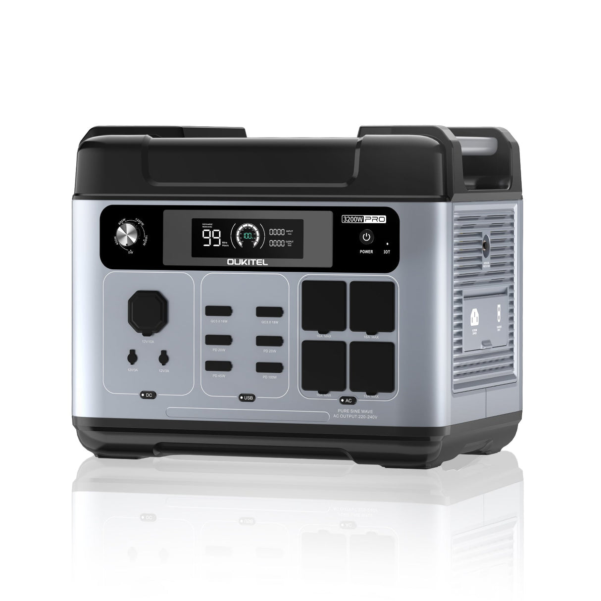 Supply America P2001 Pro Portable Power Station 3200W | 2048Wh