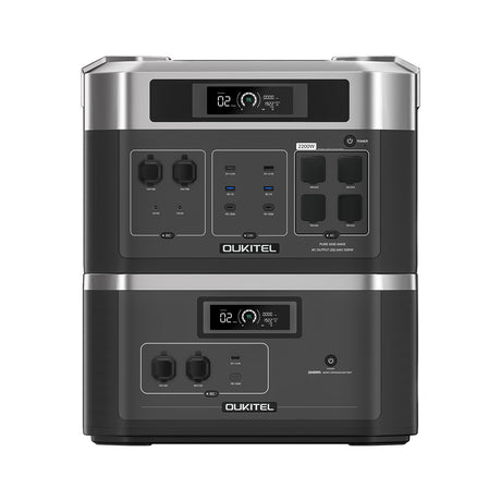 OUKITEL BP2000 Powerstation + BP2000 Expansion Battery