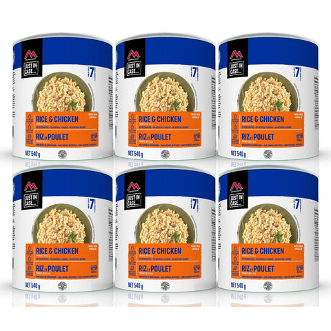 Rice and Chicken (Gluten Free) #10 Can Package - 6 cans (Mountain House®)