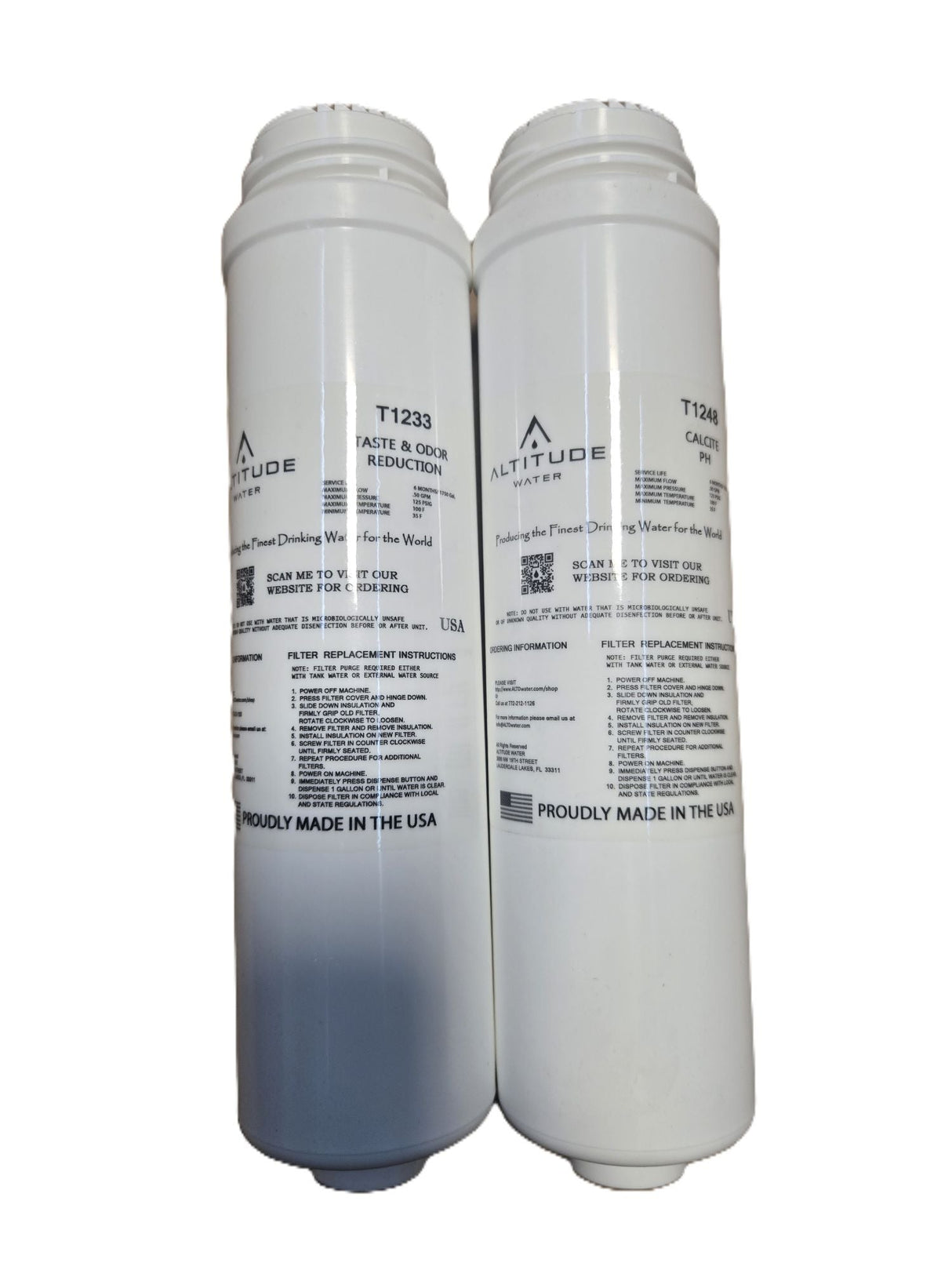 Altitude Water T-12 Filter 2-pack(6 month supply)