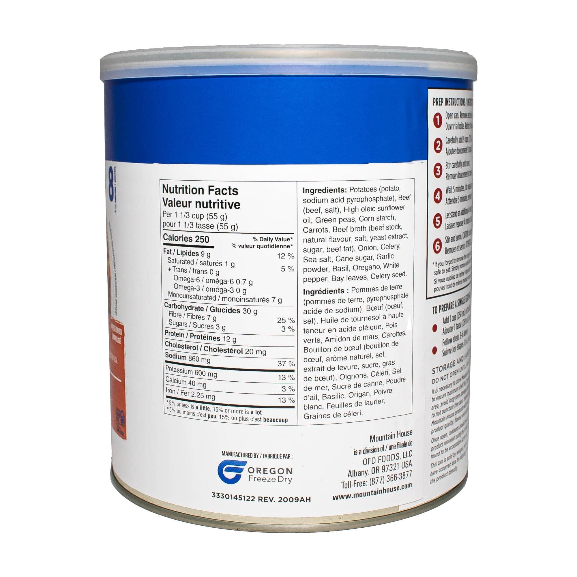 Beef Stew #10 Can Package - 6 cans (Mountain House®)