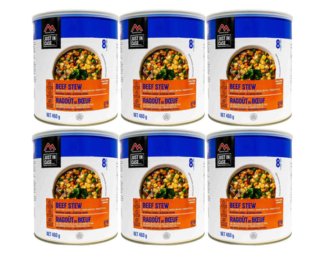 Beef Stew #10 Can Package - 6 cans (Mountain House®)