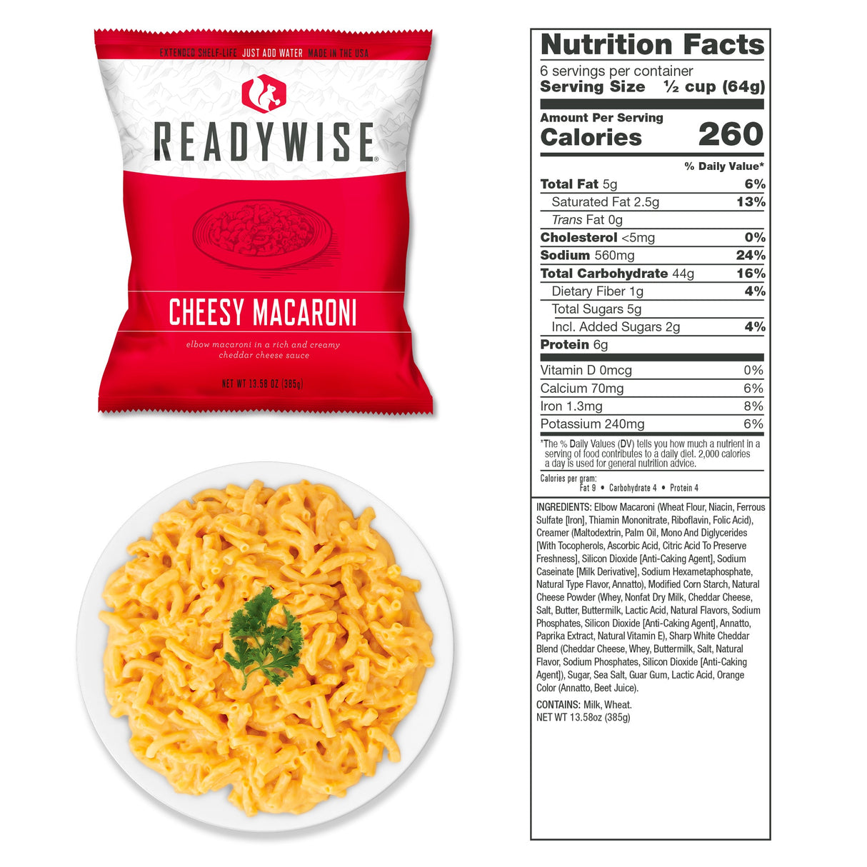 2160 Servings Package of Long Term Emergency Food Supply