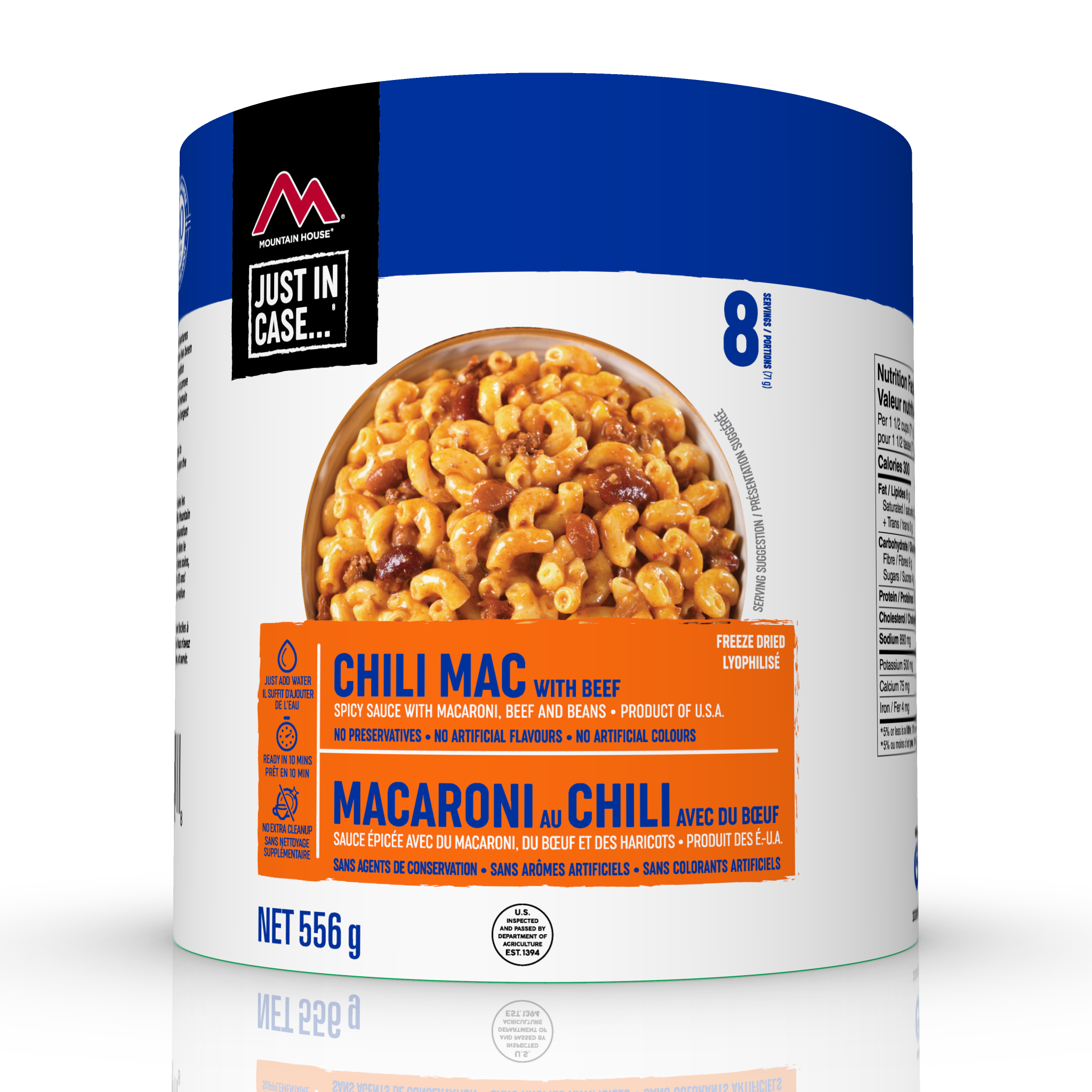 Mountain House Chili Mac with Beef #10 Can [EARLY EXPIRY 2051-2053]