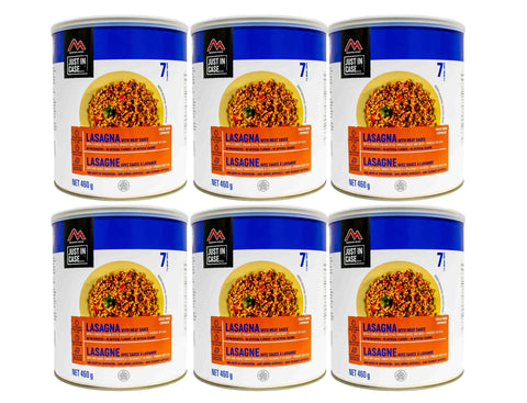 Lasagna with Meat Sauce #10 Can Package - 6 cans (Mountain House®)