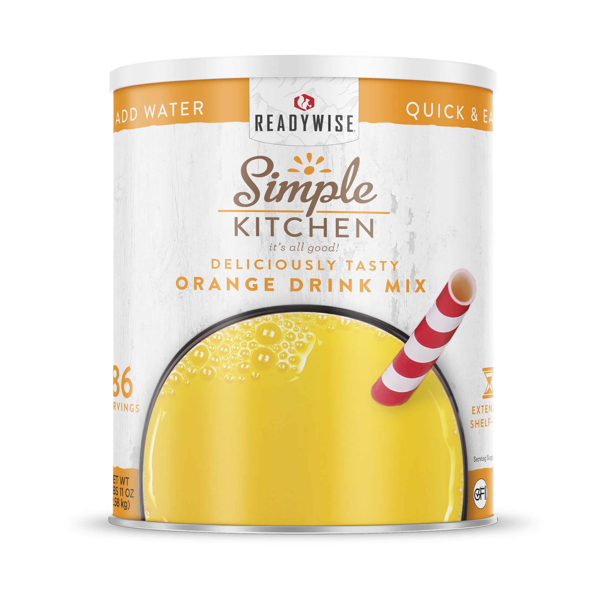 Orange Drink Mix - 86 Serving #10 Can