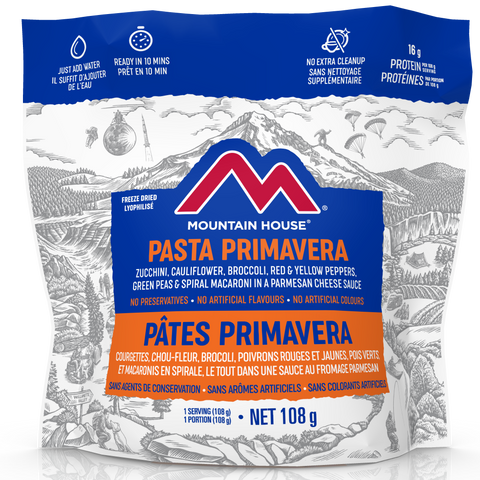 Mountain House Pasta Primavera Pouch - One Serving