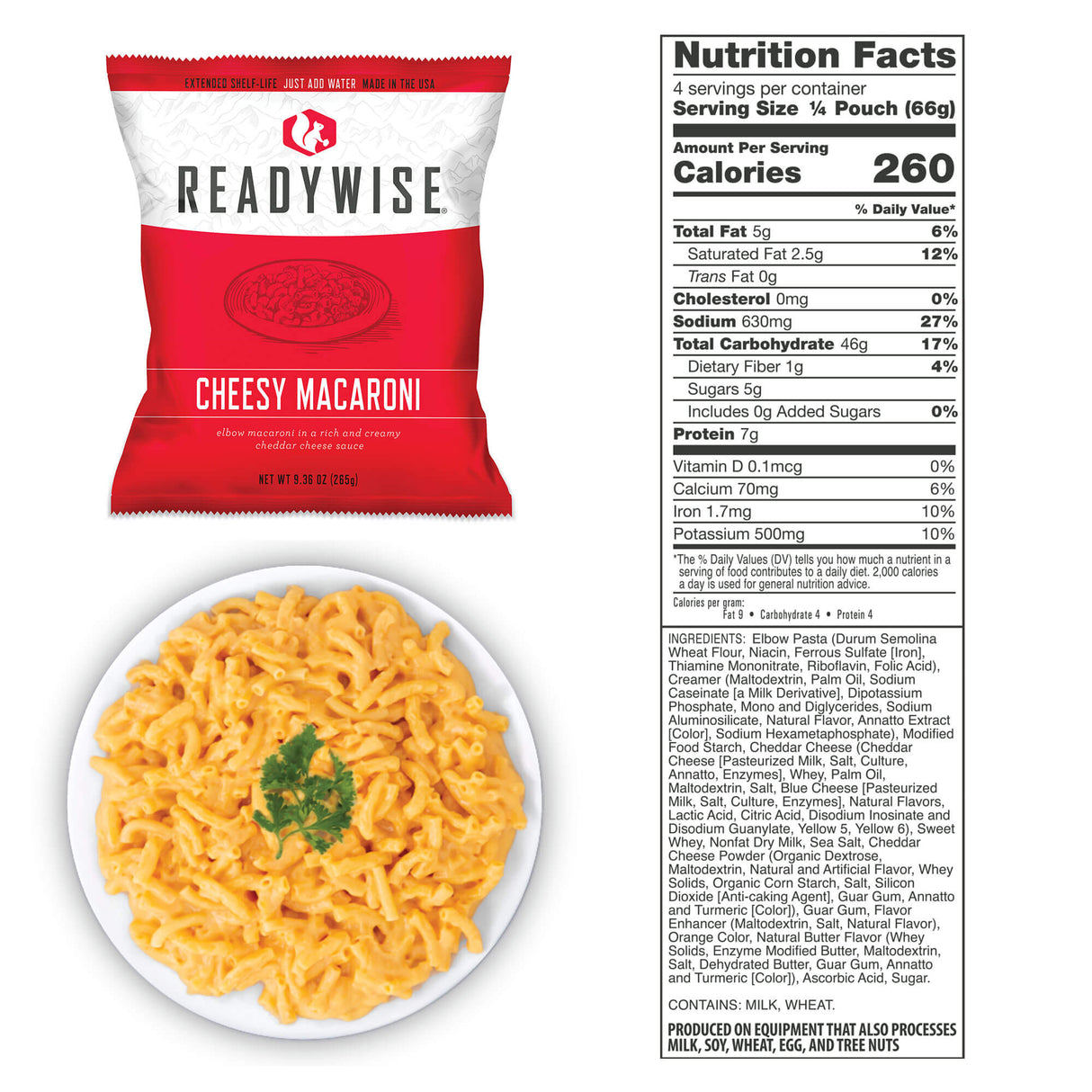 1080 Servings Package of Long Term Emergency Food Supply