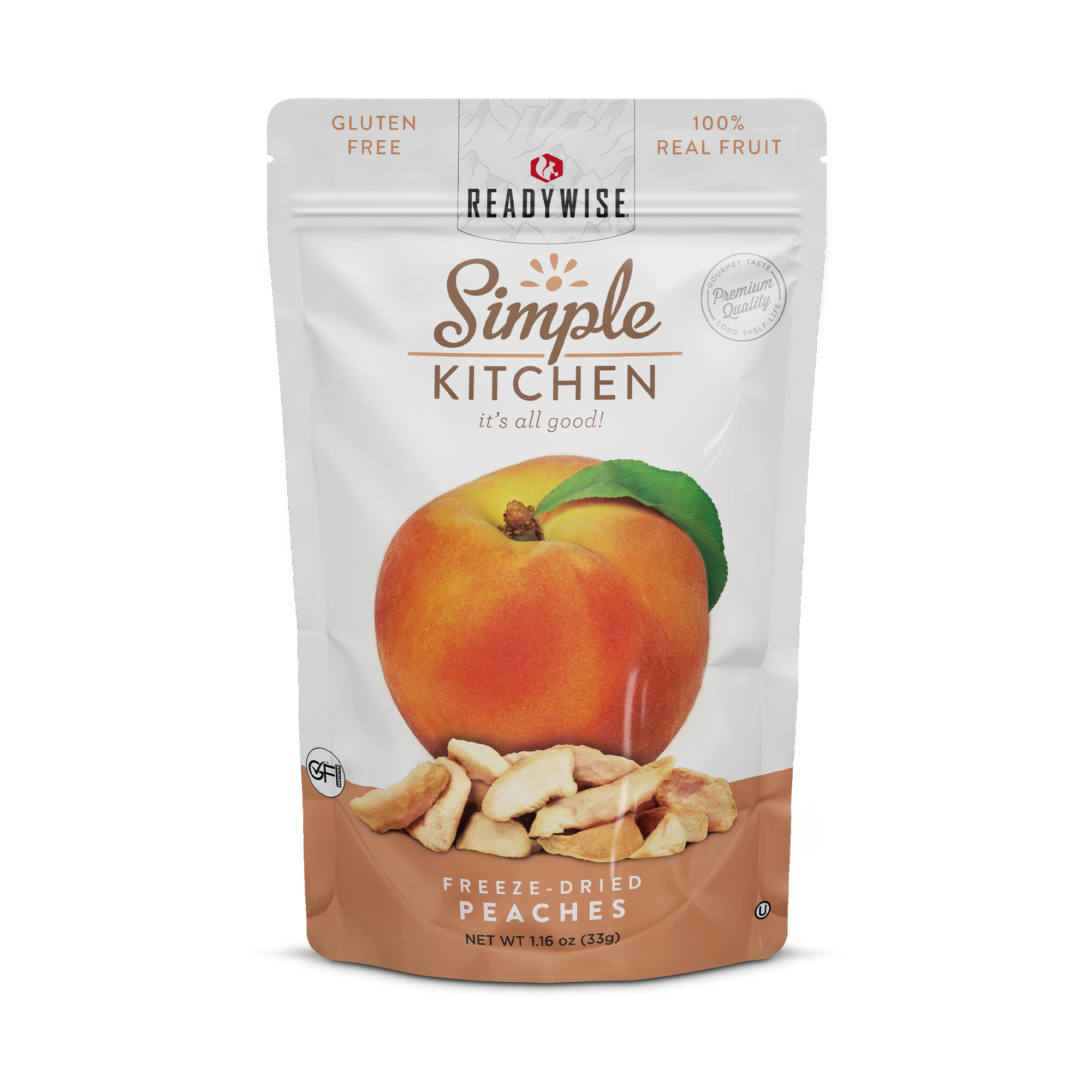 Freeze-Dried Peaches - 6 Pack