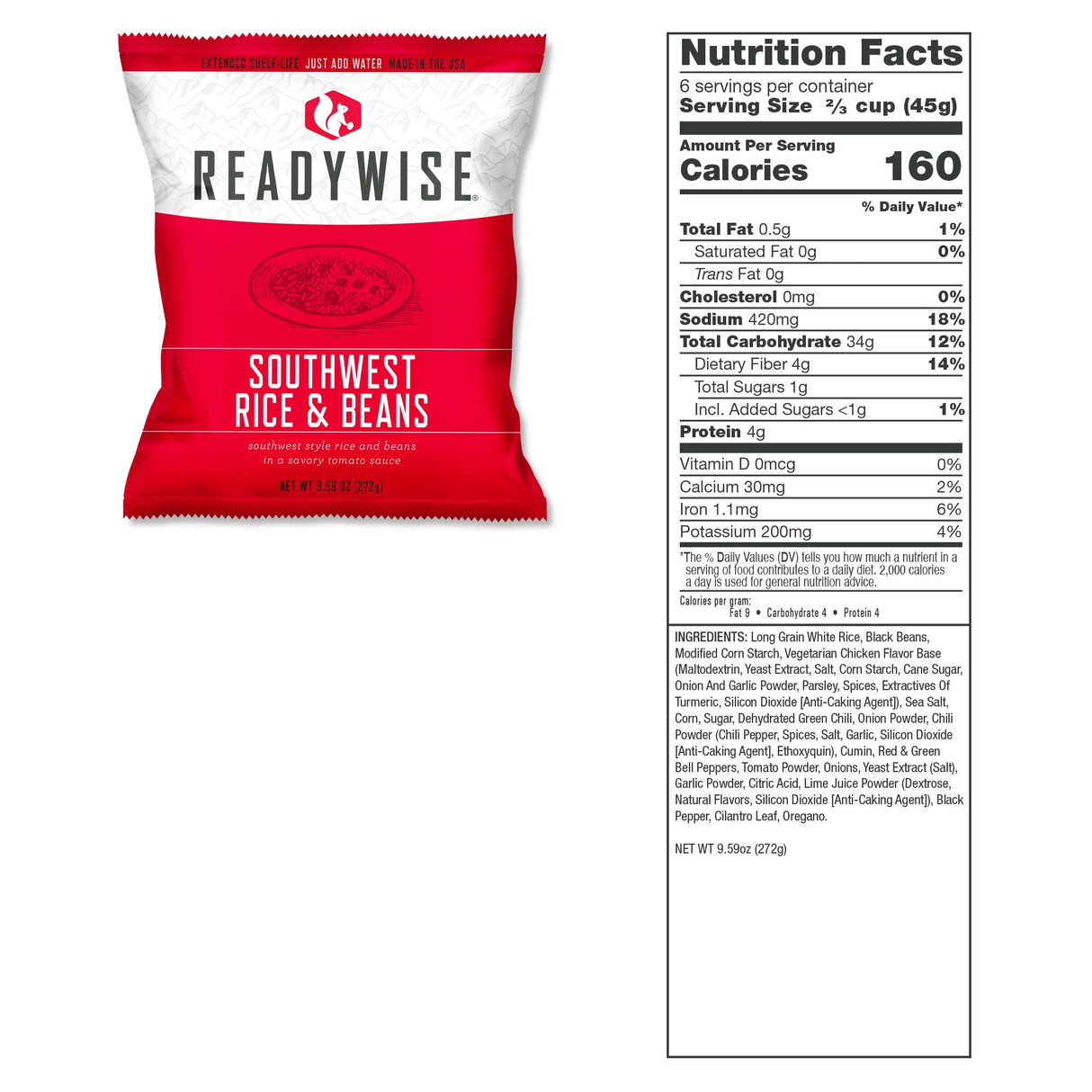 60 Servings Entree Bucket