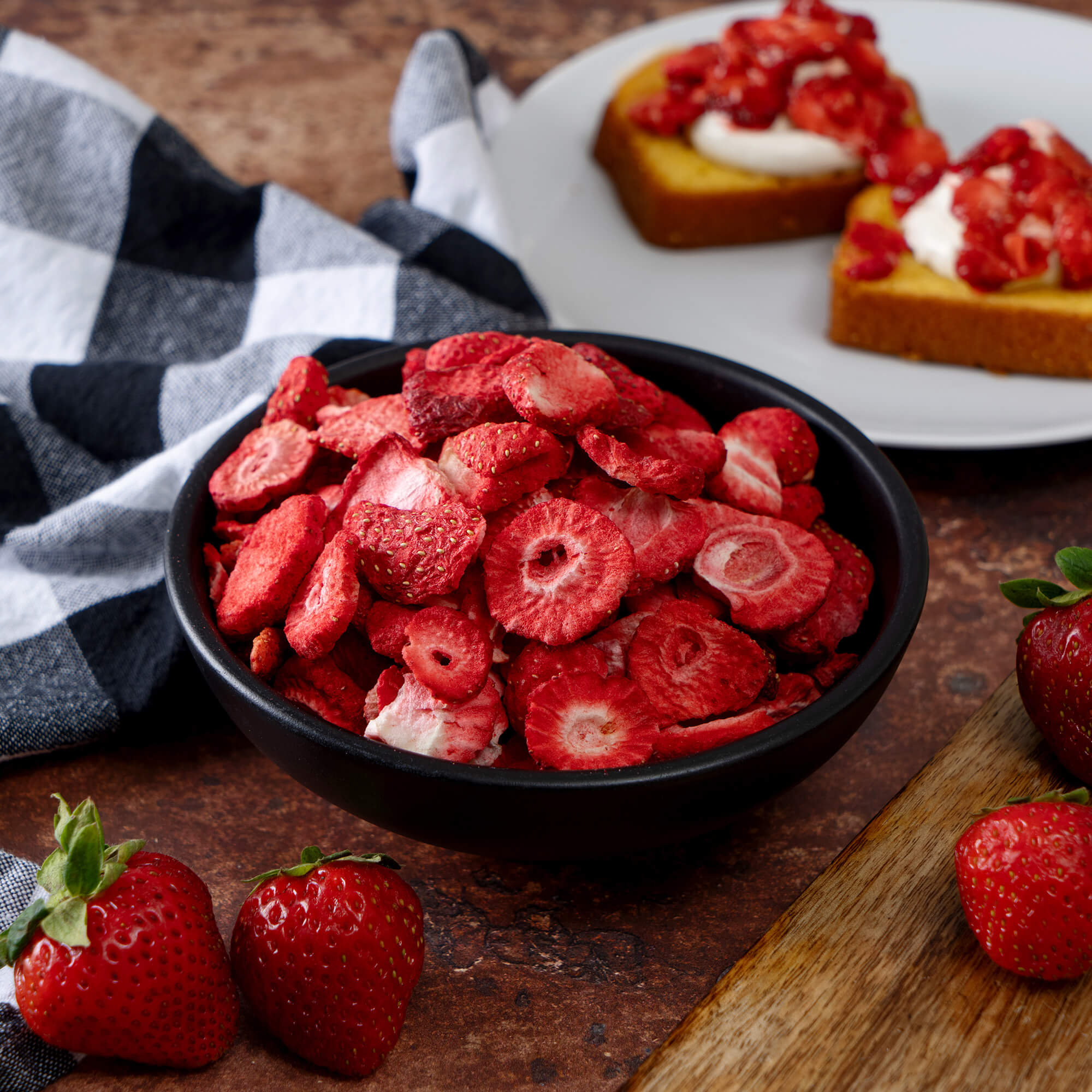 Freeze-Dried Sliced Strawberries - 18 Serving #10 Can