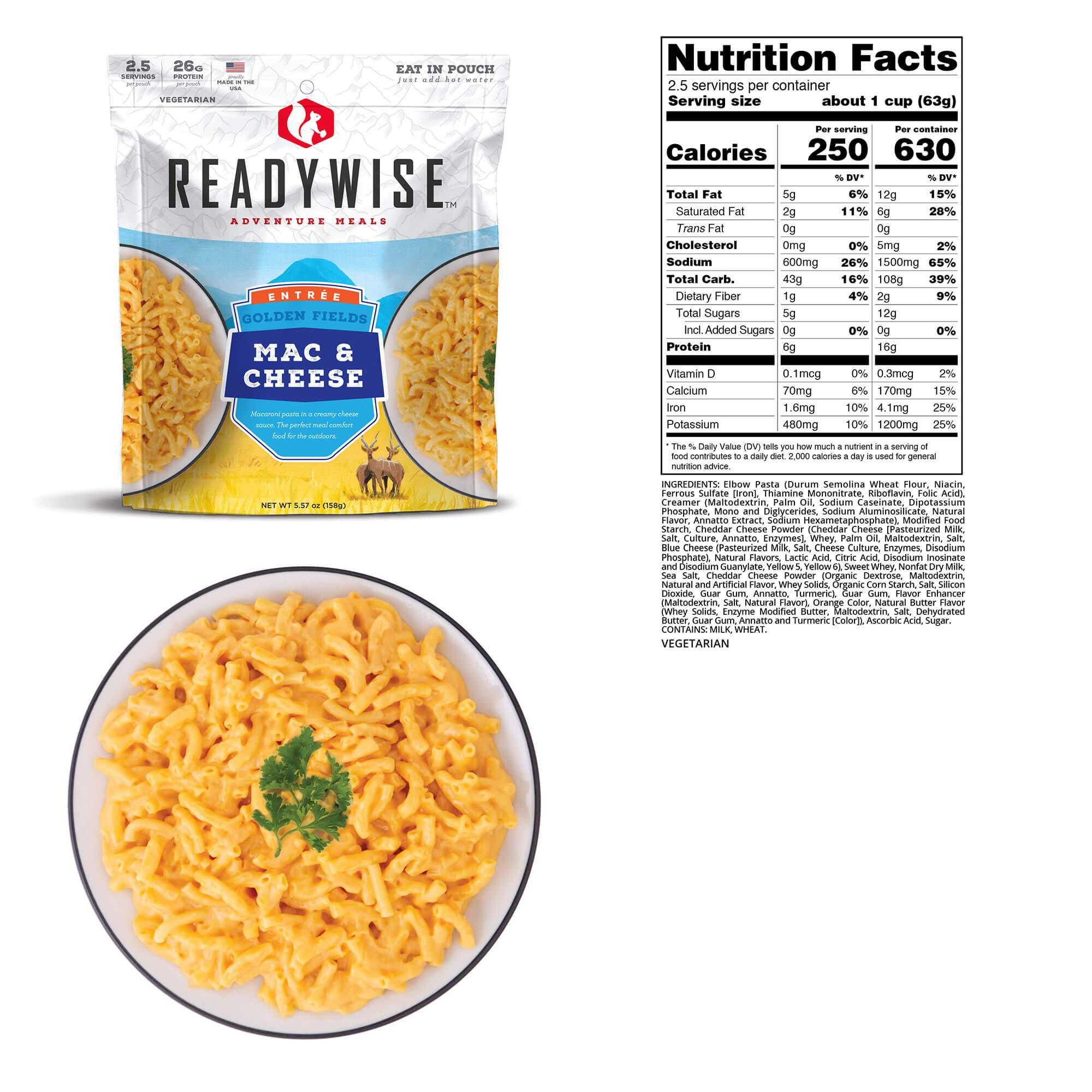 American Red Cross 2 Day Ready to Go Meal Kit by ReadyWise