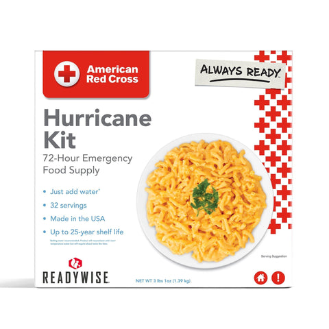 American Red Cross 72 Hour Emergency Hurricane Food Kit