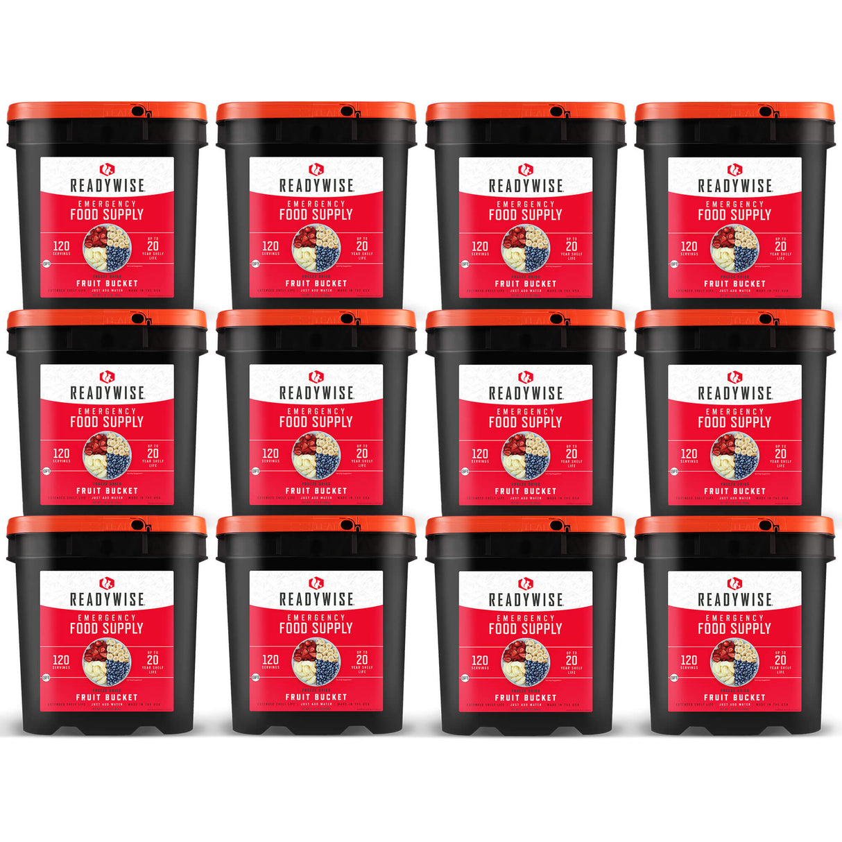 1440 Servings Freeze Dried Fruit Bundle