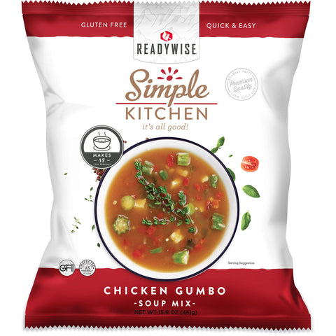 Chicken Gumbo Soup Mix - 17 Servings per Pouch