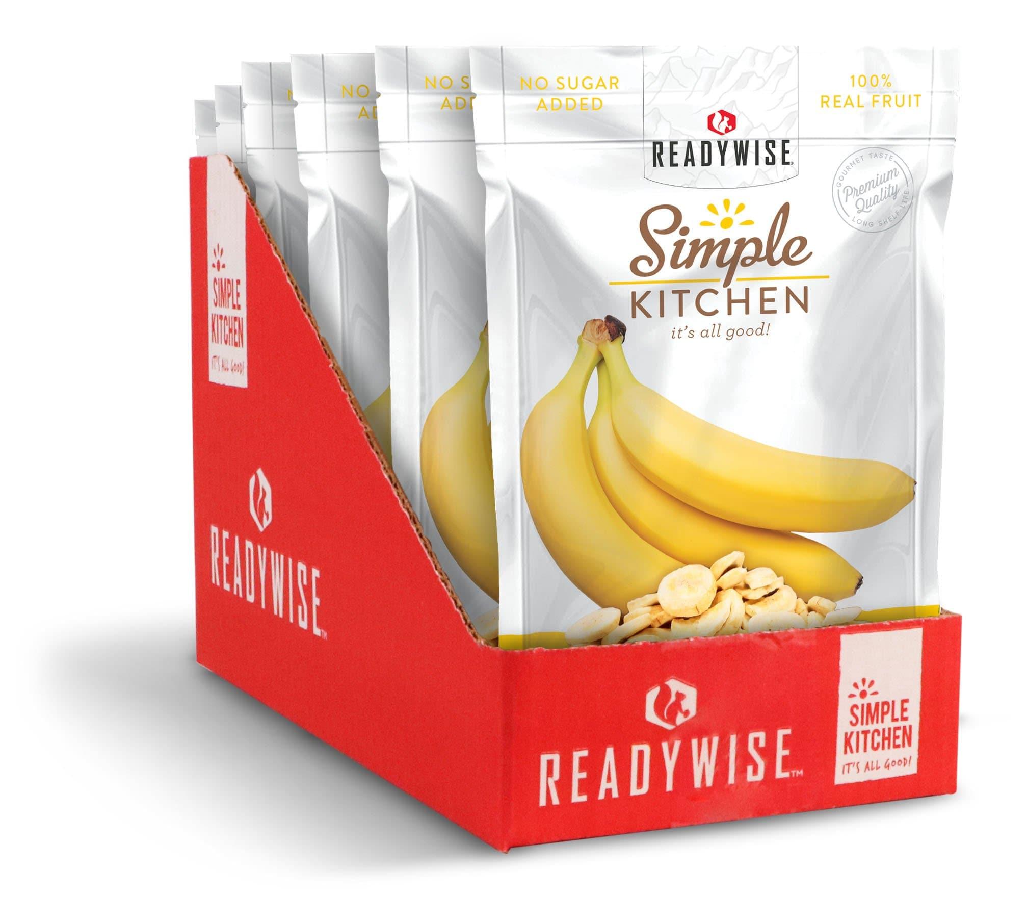 Freeze-Dried Bananas - 6 Pack