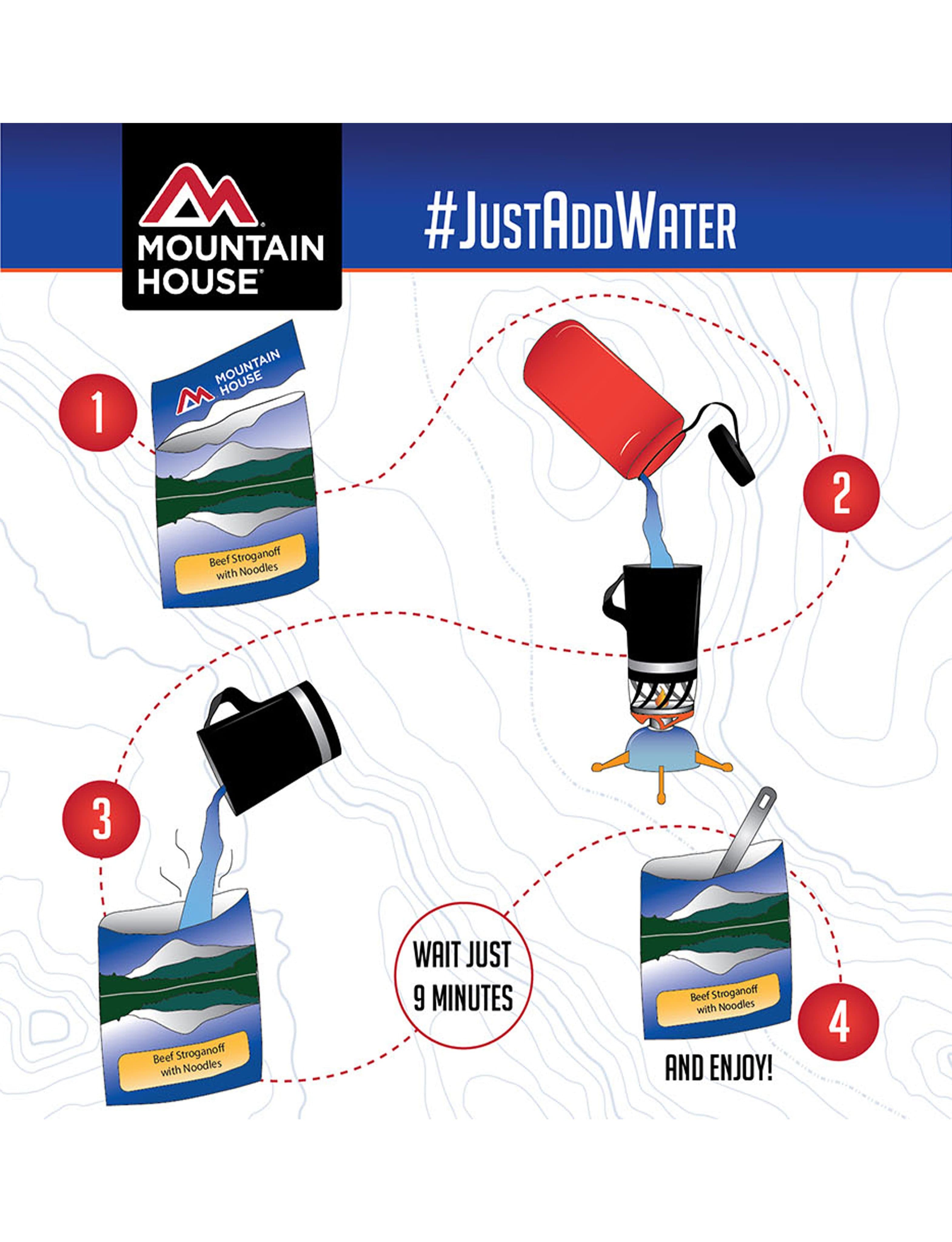 1 Month Breakfast and Entree Assortment Meal Bucket (Mountain House®)