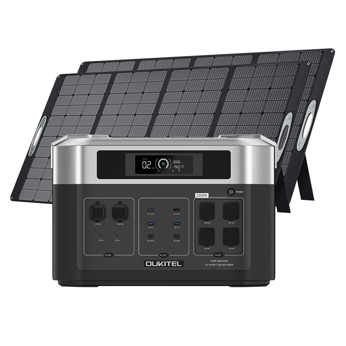 Supply America BP2000+2*PV400 Solar Generator