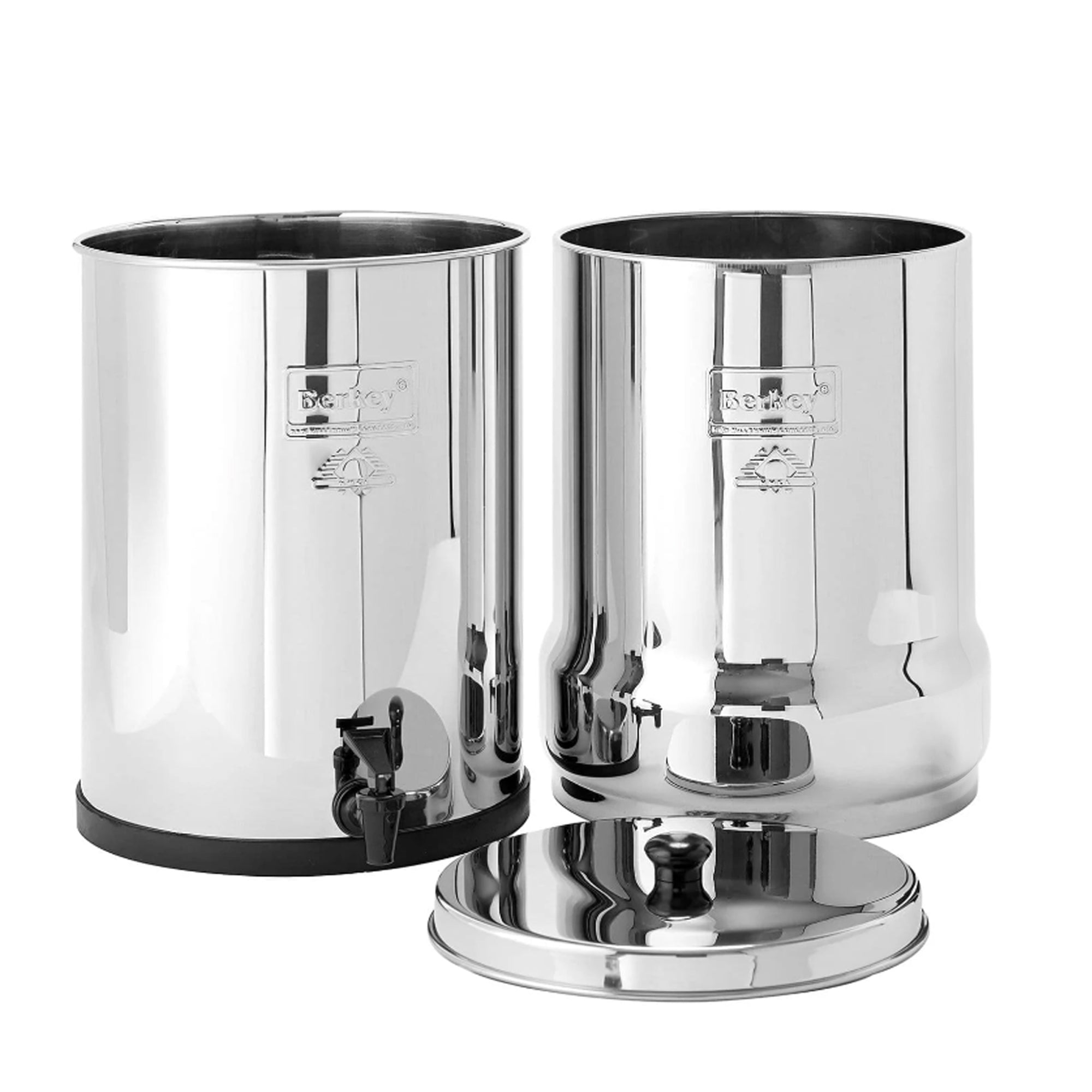 Empty Imperial Berkey ®  System - 4.5 Gallons WITHOUT Black Elements (NO FILTERS INCLUDED)