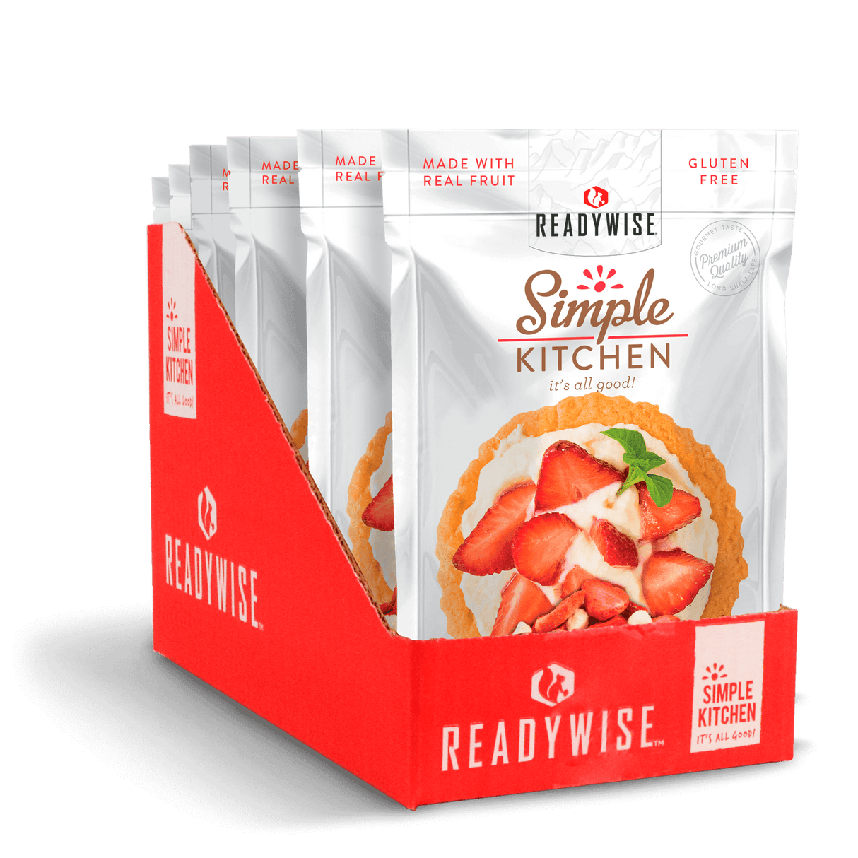 Simple Kitchen Strawberry Yogurt Tart - 6 Pack