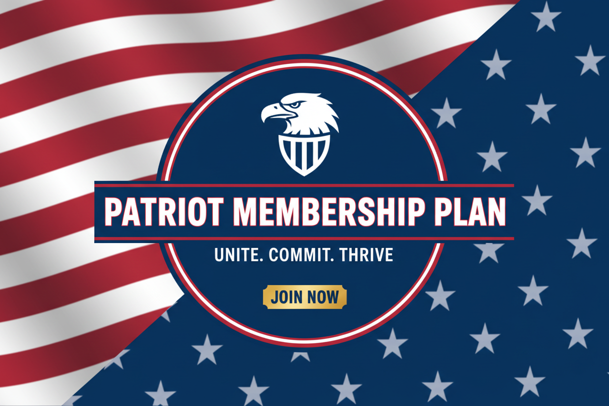 SQUARE IMAGE OF PATRIOT MEMBERSHIP PLAN