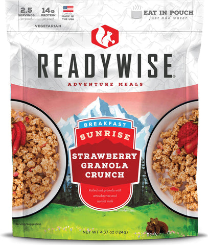 Sunrise Strawberry Granola Crunch