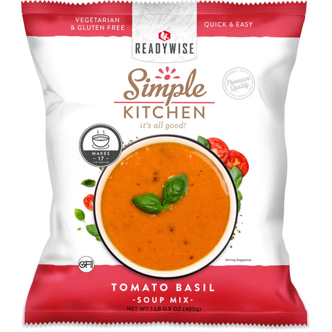 Tomato Basil Soup Mix - 17 Servings per Pouch